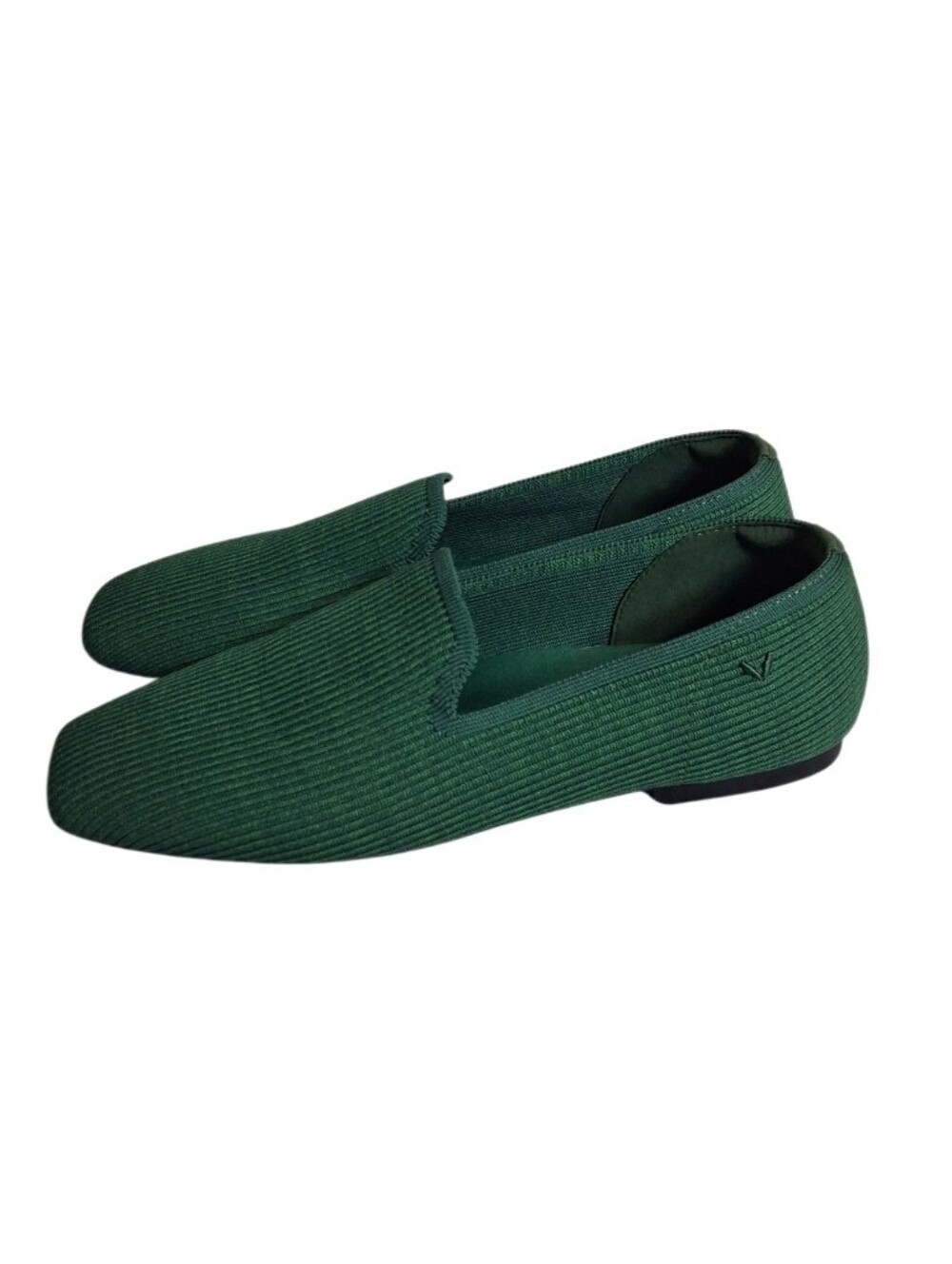 Vivaia Margot 2.0 Flats Square Toe Deep Green Washable EU 43 US 11
